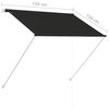 vidaXL Tenda na uvlačenje 150 x 150 cm antracit