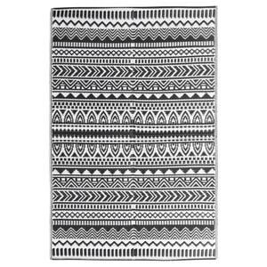 vidaXL Vanjski tepih ARAKIL crni 160 x 230 cm PP