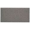 vidaXL Zidna uzglavlja 12 pcs Svijetlo siva 30 x 15 cm tkanina