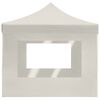 vidaXL Profesionalni sklopivi šator za zabave 4,5 x 3 m krem