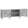 vidaXL TV ormar Betonska siva 150 x 31 x 50 cm Konstruirano drvo