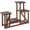 vidaXL Stalak za cvijeće 90 x 25 x 73,5 cm od masivne jelovine