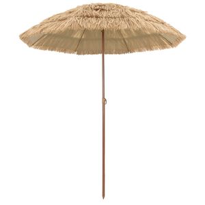 vidaXL Suncobran za plažu 160 x 160 x 196 cm Poliester i čelik