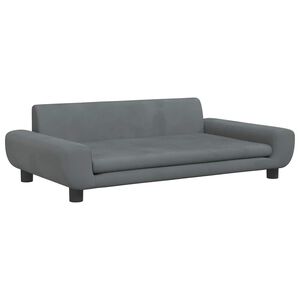 vidaXL Krevet za pse tamnosivi 100 x 54 x 33 cm bar&scaron;unasti
