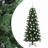 vidaXL Umjetno božićno drvce s kuglicom 120 cm 150 LED lampica