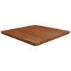 vidaXL Četvrtasta stolna ploča smeđa 90x90x4 cm tretirana hrastovina