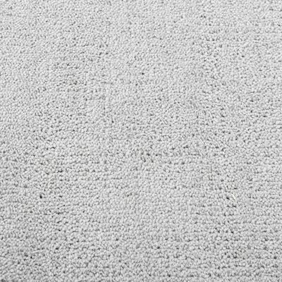 vidaXL Tepih OVIEDO kratkih vlakana sivi 80 x 150 cm