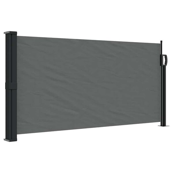 vidaXL Uvlačna bočna tenda antracit boje 100x300 cm
