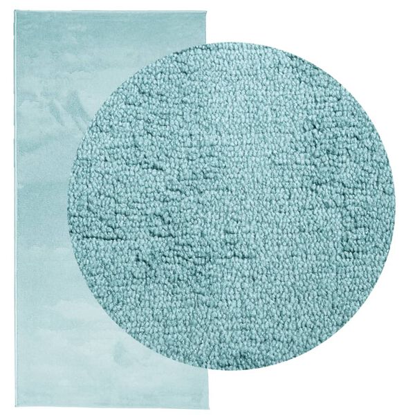 vidaXL Tepih OVIEDO kratkih vlakana zeleni 100x200 cm