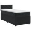 vidaXL Boxspring krevet s madracem Svjetlosiva 90 x 190 cm Bar&scaron;un