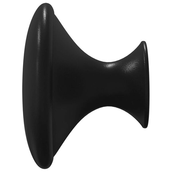 vidaXL Dr&scaron;ka 12 pcs Crna &Oslash;30 mm Aluminij