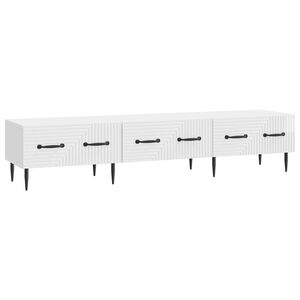 vidaXL TV ormar s ladicama Bijela visokog sjaja 147 x 34,5 x 30 cm