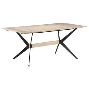 vidaXL Blagovaonski stol 180 x 90 x 76 cm od masivnog drva manga