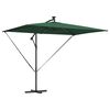 vidaXL Suncobran Zelena 294 x 200 x 270 cm Poliester i aluminij