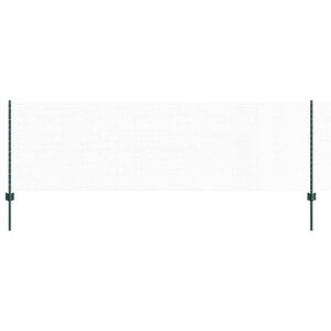 vidaXL Heksagonalna ograda s stubom 25 x 0,8 m Čelik premazan PVC-om