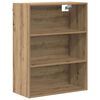 vidaXL Highboard Umjetnički hrast 69,5 x 34 x 180 cm