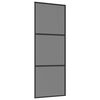 vidaXL Klizna vrata 76 x 205 cm Kaljeno Staklo i Aluminij