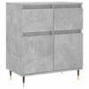 vidaXL Komoda siva boja betona 60x35x70 cm od konstruiranog drva