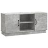 vidaXL TV ormar 102 x 34,5 x 47 cm Betonska siva Konstruirano drvo