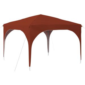 vidaXL Rastezljivi &scaron;ator za zabave 290 x 290 x 245 cm Terakota