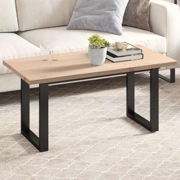 vidaXL Stolna ploča 100 x 50 x 2,5 cm od masivne borovine pravokutna