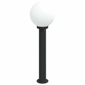 vidaXL Stupić za svjetlo 80 cm Crna IP44