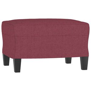 vidaXL Tabure crvena boja vina 60 x 50 x 41 cm od tkanine