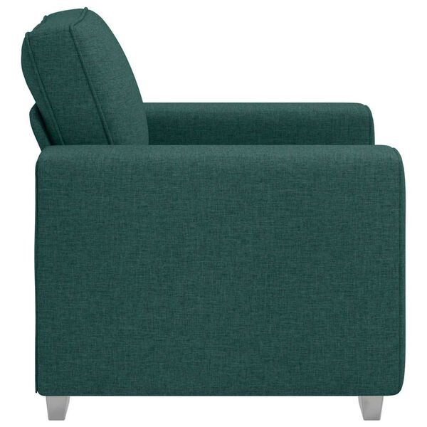 vidaXL Sofa Tamnozelena
