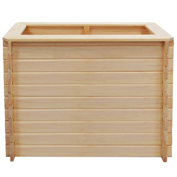 vidaXL Vrtna posuda za sadnju 100 x 50 x 80 cm od borovine 19 mm