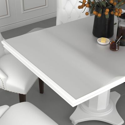 vidaXL Zaštita za stol mat 90 x 90 cm 1,6 mm PVC