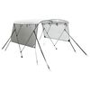 vidaXL Tenda bimini s 3 luka i mrežastim zidovima 183x(137-152)x137 cm
