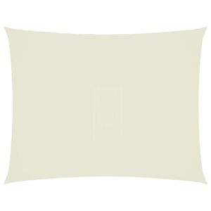 vidaXL Jedro protiv sunca od tkanine Oxford pravokutno 4 x 5 m krem