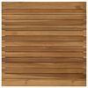 vidaXL Gornji dio stola 60 x 60 x 3,5 cm Četvrtasti Čvrsto teak drvo