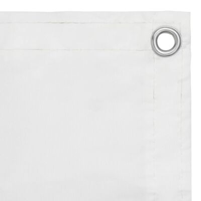 vidaXL Balkonski zastor bijeli 120 x 300 cm od tkanine Oxford