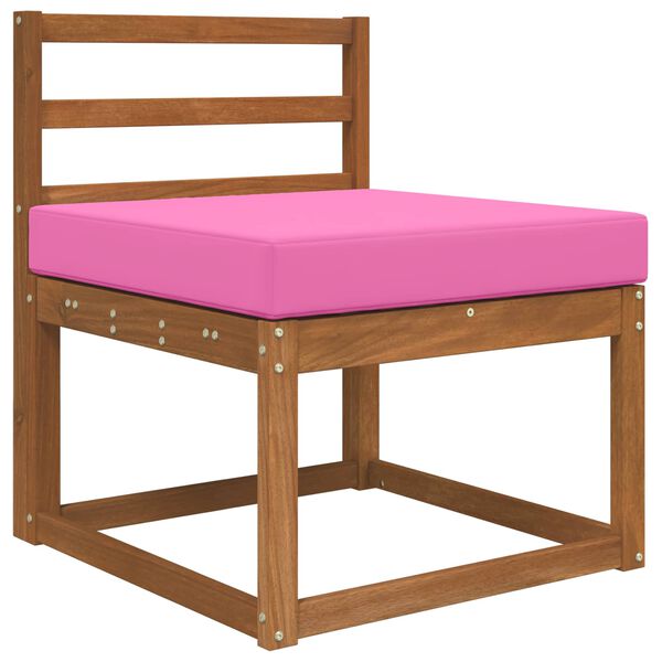 vidaXL Jastuk za vanjsku sofU Ružičasta 60 x 60 x 8 cm Poliester