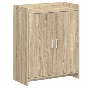 vidaXL Ormar za cipele s pohranom Hrast sonoma 73,5 x 36 x 92 cm
