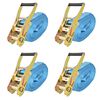 vidaXL Trake za Vezanje Tereta 4 kom 4 Tone 8mx50mm Plave