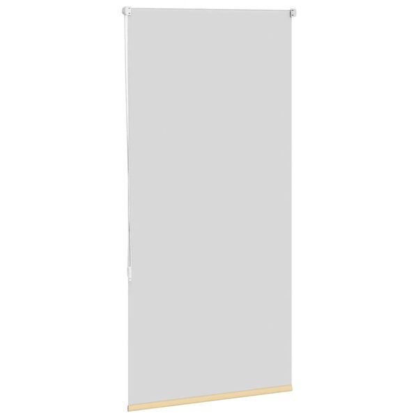 vidaXL Rolo zavjesa Blackout Bež 85x130 cm &Scaron;irina tkanine 80,7 cm