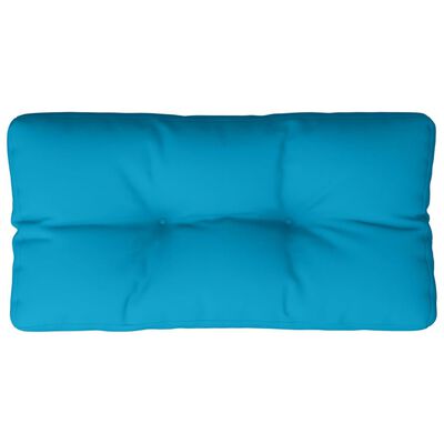 vidaXL Jastuk za palete plavi 80 x 40 x 12 cm od tkanine