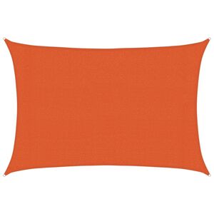 vidaXL Jedro za za&scaron;titu od sunca 160 g/m&sup2; narančasto 3 x 4 m HDPE