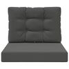 vidaXL Jastuk za vanjsku sofU 2 pcs Antracit Poliester