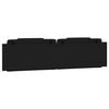 vidaXL Jastuk za uzglavlje Viana crni 193 cm od umjetne kože