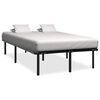 vidaXL Okvir za krevet crni metalni 120 x 200 cm