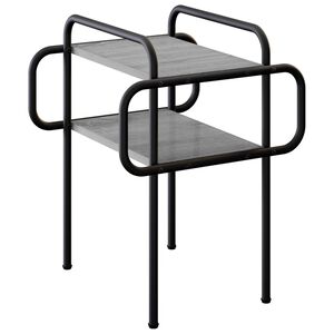 vidaXL Stolić za kavu Siva Sonoma 40 x 40 x 51 cm Konstruirano drvo