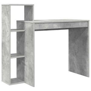 vidaXL Stol Betonski sivi Konstruirano drvo 100 x 40 x 90 cm
