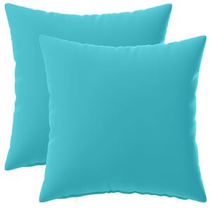 vidaXL Presvlaka za jastuk 2 pcs HEERLEN Tirkizna 30 x 30 cm Poliester