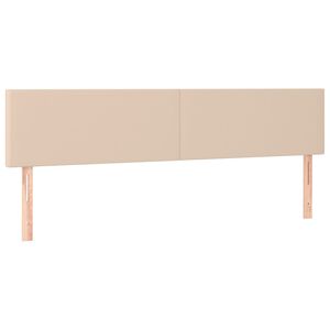 vidaXL Uzglavlja cappuccina 200x5x78/88 cm od umjetne kože