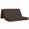vidaXL Sofa na razvlačenje 120 x 67 x 45 cm Sivosmeđa