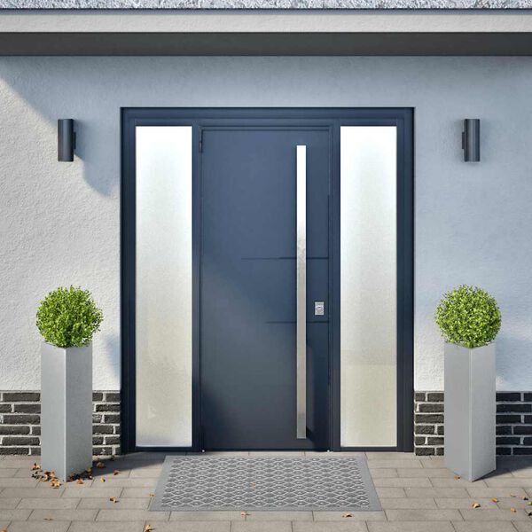 vidaXL Vrtne sadilice 2kom trokutasta 30x26x75cm od pocinčanog čelika