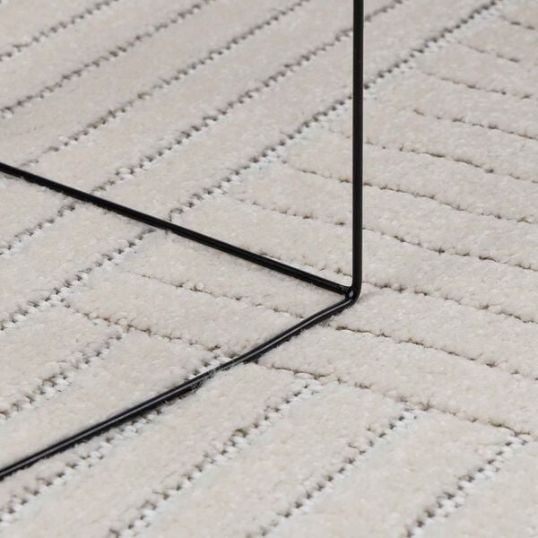 vidaXL Tepisi za područja Kružni Krema &Oslash; 160 CM